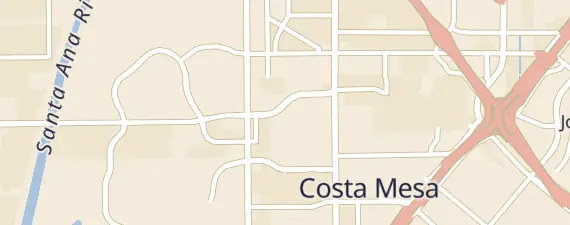 Street map around OC Fair & Event Center