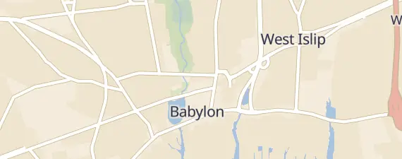 Street map around Babylon