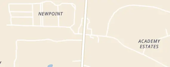 Street map around Beaufort Academy