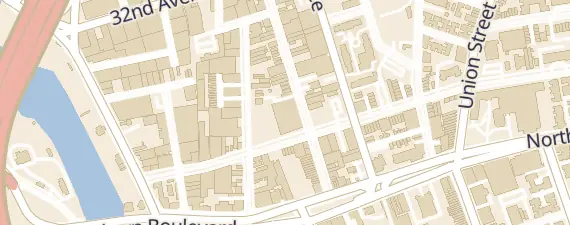 Street map around Four Points by Sheraton Flushing
