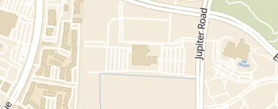 Street map around Plano Event Center