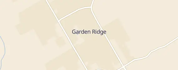 Street map around Garden Ridge Community Center