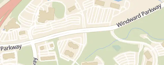 Street map around The Metropolitan Club