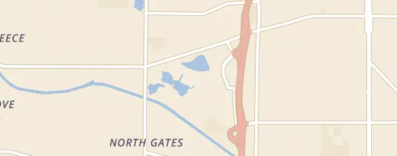 Street map around Louis S. Wolk JCC of Greater Rochester
