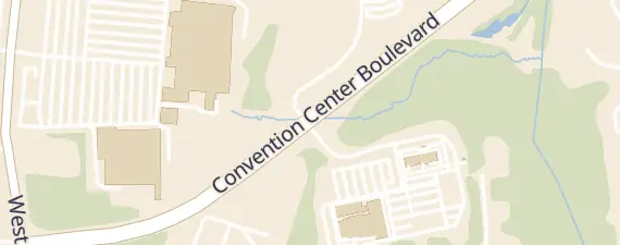 Street map around Blair County Convention Center